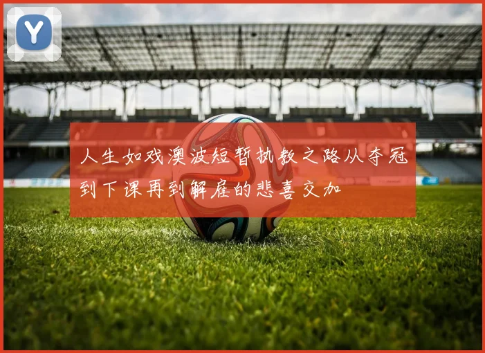 人生如戏澳波短暂执教之路从夺冠到下课再到解雇的悲喜交加